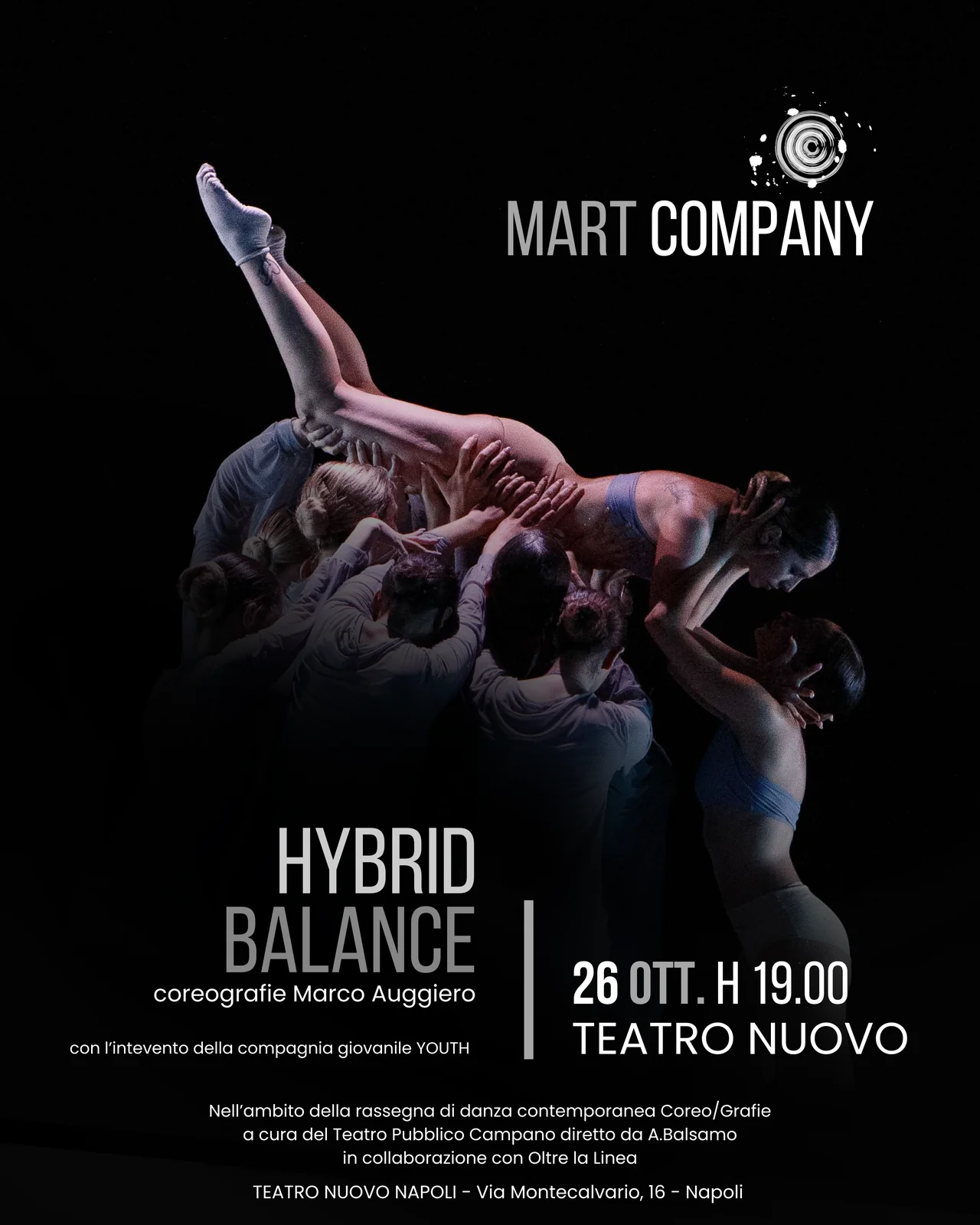 spettacolo hybrid balance 26 ottobre 2025